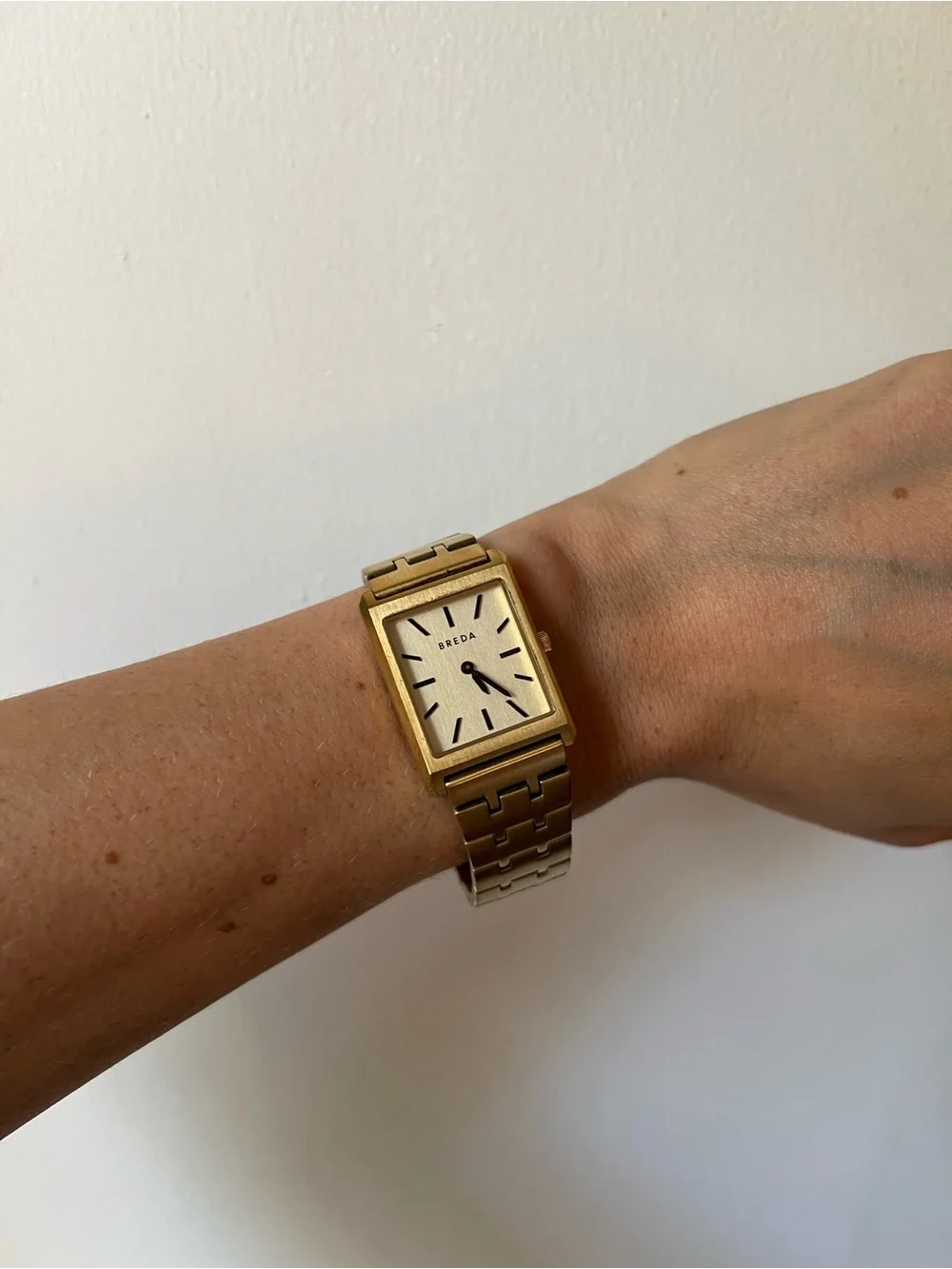 BREDA Virgil gold watch